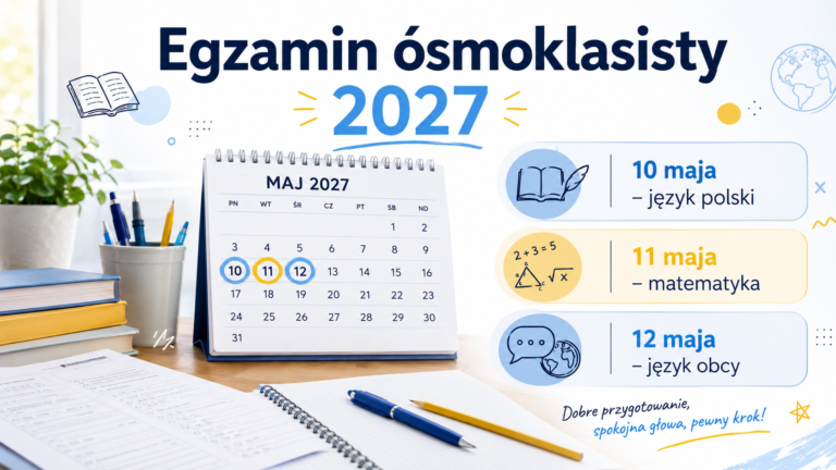 egazmin osmokalsistow 2027
